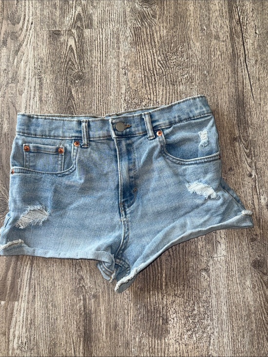 Levi's Other - Levi's Light Wash Distressed Denim Shorts